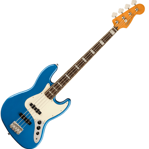 스콰이어베이스 - 스콰이어 FSR Classic Vibe L60s Jazz Bass Laurel PPG 기타, Lake Placid Blue, 037-4535-502