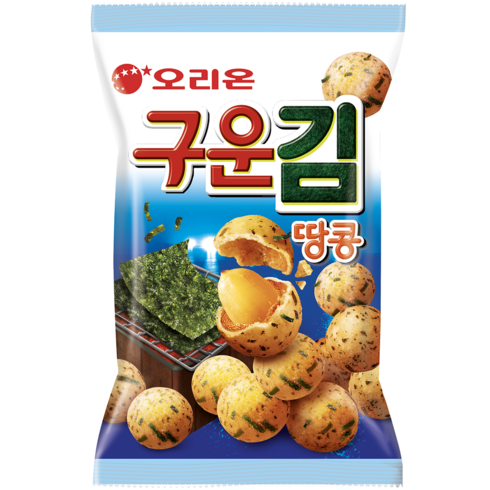 오리온 구운김 땅콩, 1개, 90g