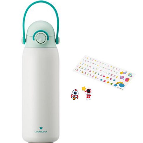 락앤락 키즈스트랩 텀블러, 민트, 500ml