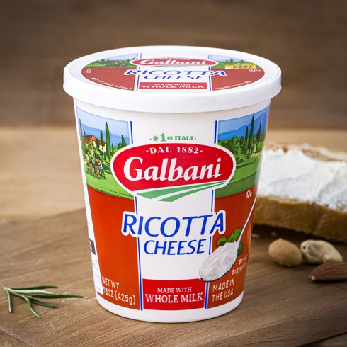 2023년 가성비 좋은 리코타치즈 - 갈바니 리코타 치즈, 425g, 1개