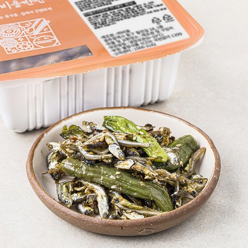 비움반찬 꽈리고추중멸치볶음, 250g, 1개