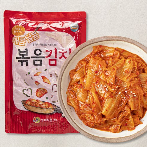 일미 참 볶음김치, 500g, 1개