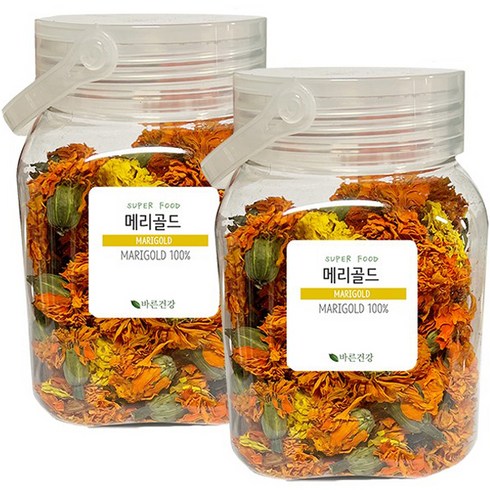 바른건강 제주 메리골드 꽃차, 40g, 1개입, 2개