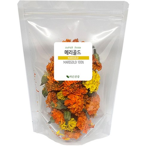 메리골드30g - 바른건강 제주 메리골드 꽃차, 30g, 1개입, 1개