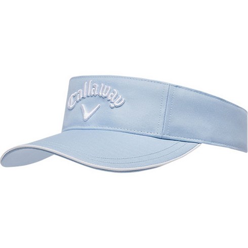 2023년 가성비 최고 여성골프모자 - 캘러웨이 여성용 CG 우먼스 베어 바이저 골프모자, 라이트블루