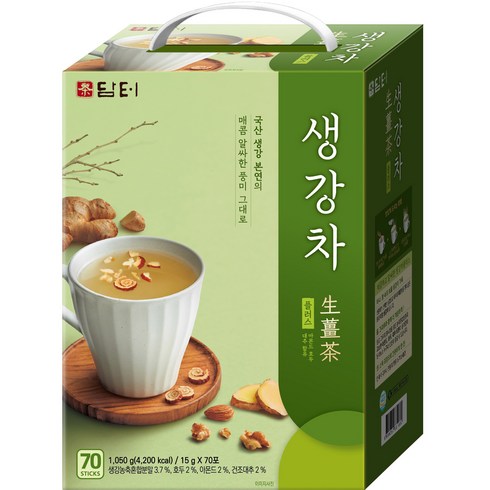 생강차 - 담터 생강차 플러스, 15g, 70개입, 1개