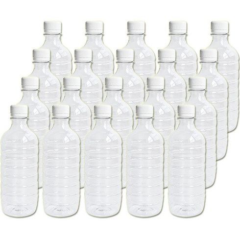 빈병공병 - 생수병 공병 20p, 투명, 500ml, 1세트