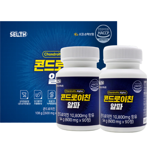 콘드로이친 알파 54g, 90정, 2개