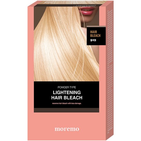 모레모 라이트닝 헤어 블리치 탈색제, 80g, 1세트
