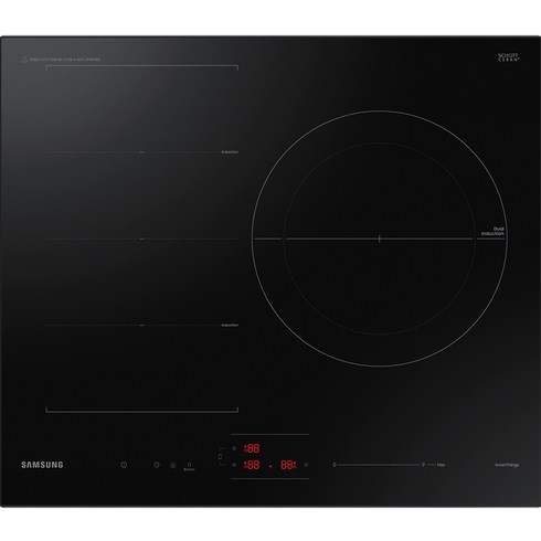 삼성전자 빌트인 인덕션 전기레인지 블랙 3구 방문설치, NZ63B5056AK