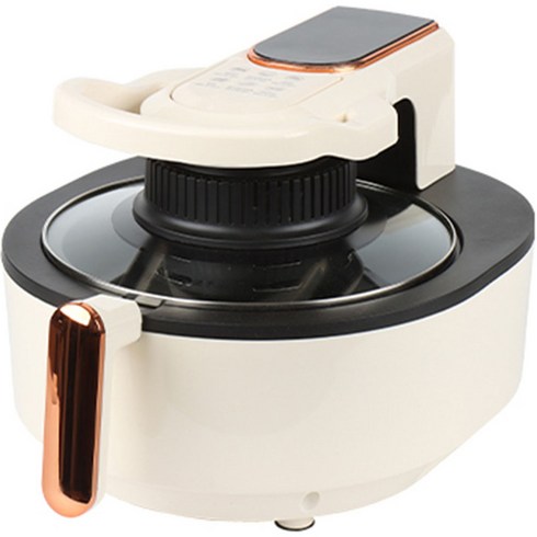 오텐 앙상블 분리형 바스켓 디지털식 대용량 에어프라이어 6L, AO-AP703D, 아이보리