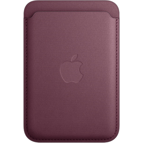 Apple 정품 아이폰 맥세이프형 파인우븐 카드지갑, 멀베리, 1개