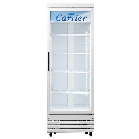 캐리어 수직형 냉장 쇼케이스 우도어 화이트 380L 방문설치, CSR465RD4D