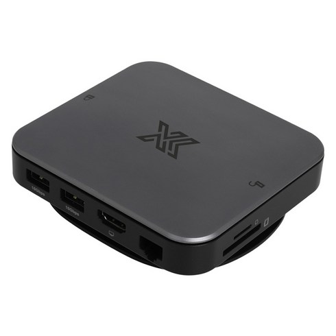 chuwiminibookx - IX 9 IN 1 USB C타입 멀티허브 9포트 IX-U31M9-M2, 그레이