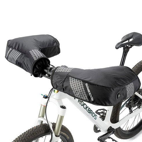락브로스 자전거 바미트 방한 핸들커버 D80 2p, 혼합색상, 1개