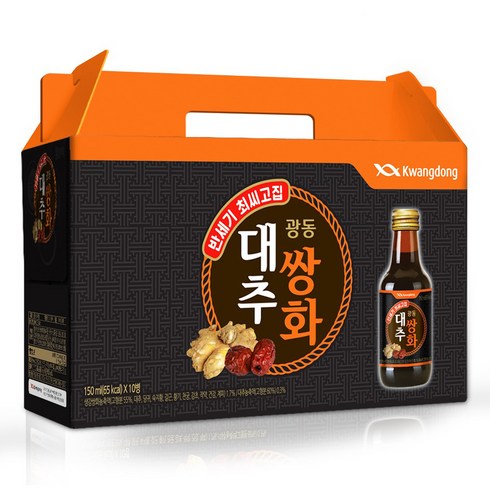 광동 대추쌍화, 150ml, 10개