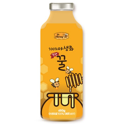 닥터허니 천연100% 야생화꿀, 650g, 1개