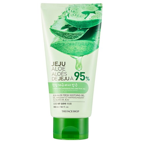 더페이스샵 신선한 제주 알로에 99% 수딩젤 튜브형, 300ml, 1개