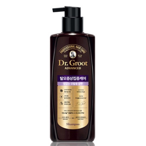 닥터그루트 탈모증상 집중케어 힘없는 모발용 샴푸, 700ml, 1개