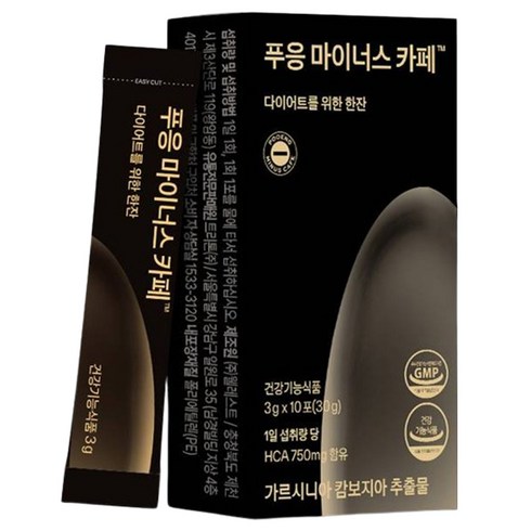 닥터블릿 푸응 마이너스 카페 가르시니아 10p, 1박스
