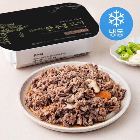 동추원불고기 - 동추원 한우불고기 (냉동), 600g, 1개