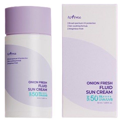 이즈앤트리 어니언 프레쉬 플루이드 선 크림 SPF50+ PA++++, 50ml, 1개