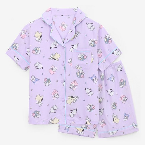 유아산리오잠옷 - 프리미에팜 아동용 산리오 파자마 상하세트