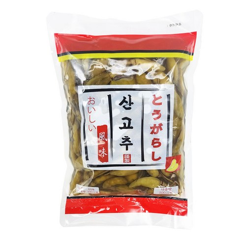 산고추절임 - 토호식품 산고추, 500g, 1개