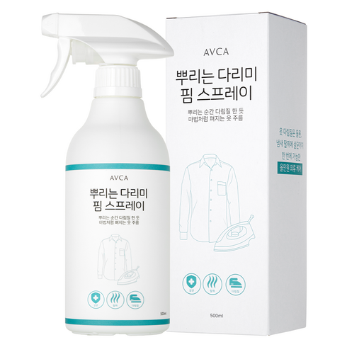 다림풀 - 아브카 뿌리는 다리미 핌 스프레이 500ml, 1개