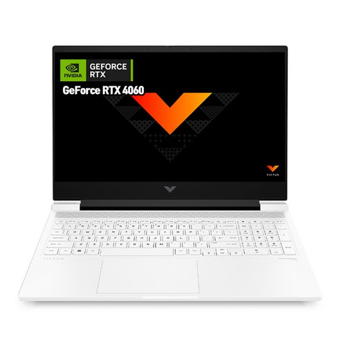 빅터스16 - HP 2024 빅터스 16 라이젠5 라이젠 8000 시리즈 지포스 RTX 4060, Ceramic White, 512GB, 16GB, Free DOS, 16-s1122AX