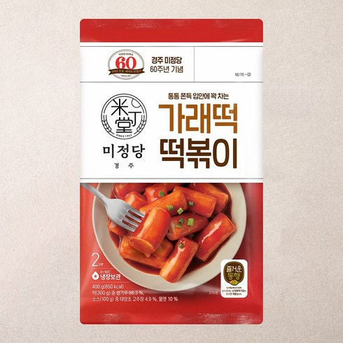 마녀떡볶이 - 미정당 가래떡 떡볶이, 400g, 1개