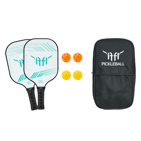 피클볼세트 - 이프플라잉 피클볼 세트 IP-1000, 민트, 1세트