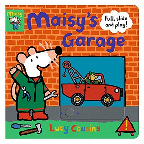 메이지하우스 - Maisy's Garage: Pull Slide and Play, Walker Books