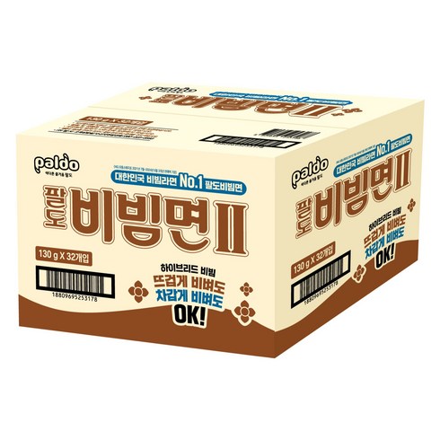 비빔면2 - 팔도비빔면 II 130g, 32개