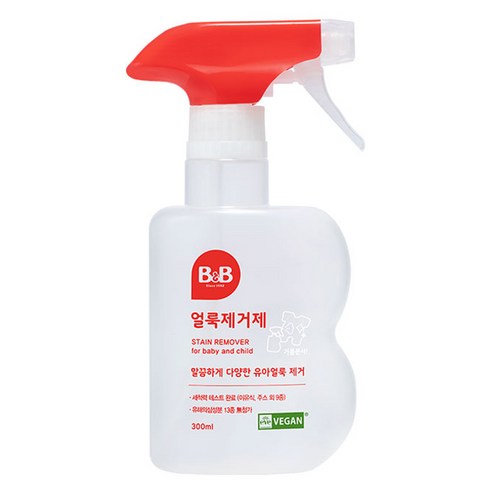 비엔비얼룩제거제 - 비앤비 유아용 저자극 얼룩제거제, 1개, 300ml