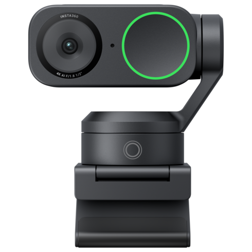 인스타360 Link 2 웹캠 CINSABNB/LINK201, 블랙, 2024년
