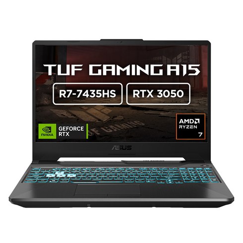 asusnuc14pro - 에이수스 2024 TUF 게이밍 A15 15.6 라이젠7 라이젠 7000 시리즈 지포스 RTX 3050, Graphite Black, FA506NCR-HN001, 512GB, 8GB, Free DOS