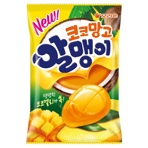 오리온 코코망고 알맹이 젤리, 67g, 1개