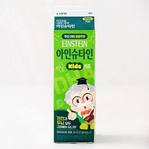 아인슈타인 키즈 무항생제 인증 우유, 900ml, 1개