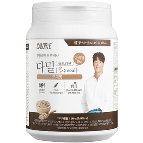 칼로바이 다밀 뉴트리션 단백질쉐이크 오곡맛, 560g, 1개