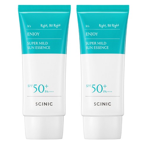 싸이닉 엔조이 슈퍼 마일드 선 에센스 SPF50+ PA++++, 50ml, 2개