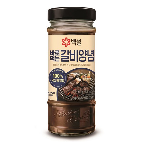 백설갈비양념 - 백설 갈비양념, 490g, 1개