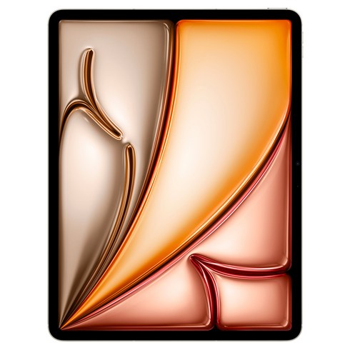 Apple 정품 2024 아이패드 에어 13 M2칩, 스타라이트, 128GB, Wi-Fi+Cellular
