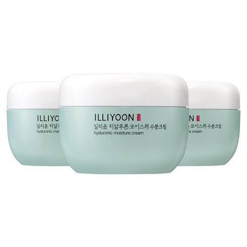 일리윤수분크림 - 일리윤 히알루론 모이스춰 수분크림, 100ml, 3개