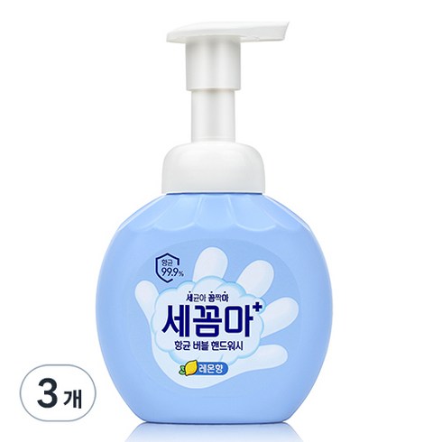 온더바디 세꼼마 항균 버블 핸드워시 레몬향, 250ml, 3개