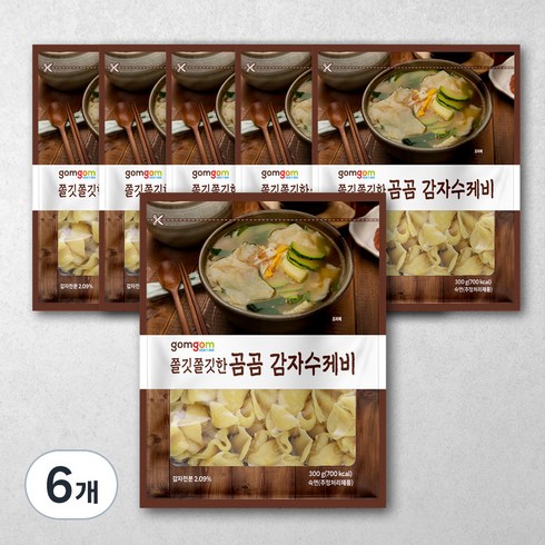 곰곰 감자 수제비, 300g, 6개