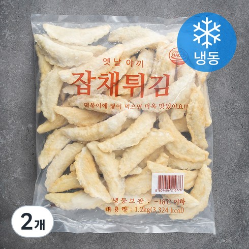 만복식품 잡채튀김 (냉동), 1200g, 2개