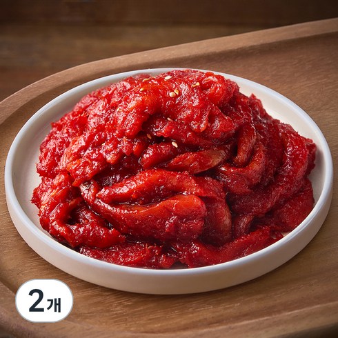 명태회무침1kg - 입술젓갈 명태회무침, 1kg, 2개