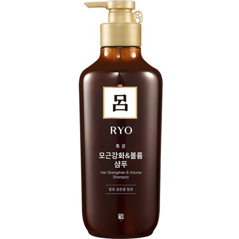 려 흑운 모근강화 볼륨케어 샴푸, 550ml, 1개