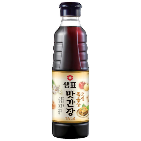 맛간장 - 샘표 조림볶음용 맛간장, 500ml, 1개